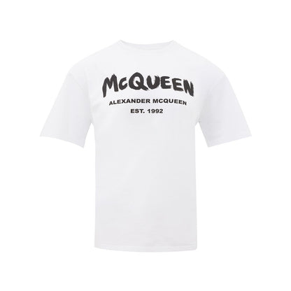 Alexander McQueen White Cotton T-Shirt
