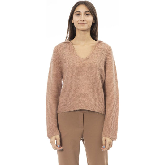 Alpha Studio Sweaters AD8452B_5192BLUSH:401107