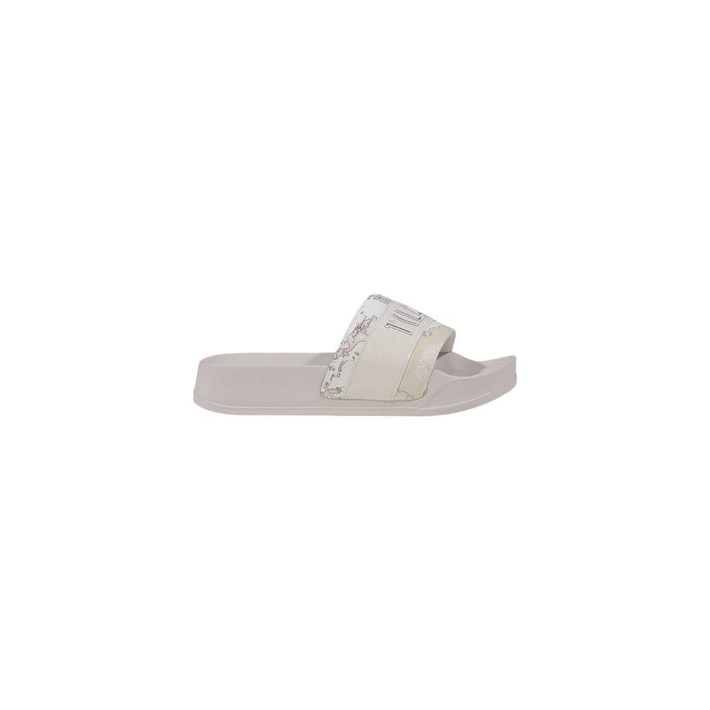 Alviero Martini Prima Classe White Polyethylene Slippers