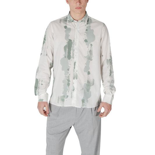 Antony Morato Green Viscose Shirt