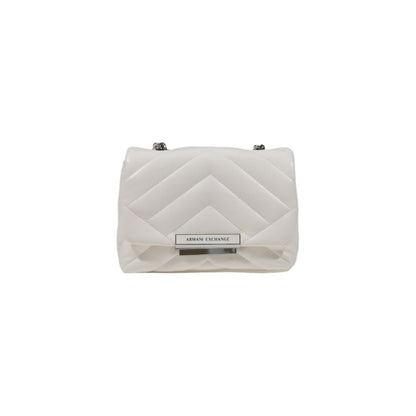 Armani Exchange White Polyester Handbag