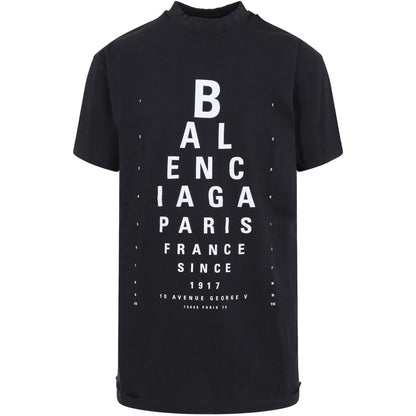 Balenciaga T-shirts and Polos Black Topwear