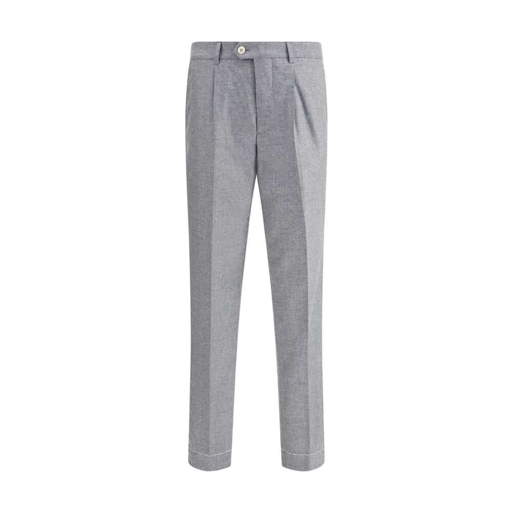 Brunello Cucinelli Gray Cashmere Casual Pants