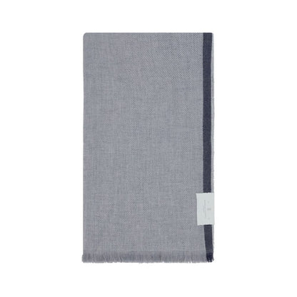 Brunello Cucinelli Gray Cashmere Scarf