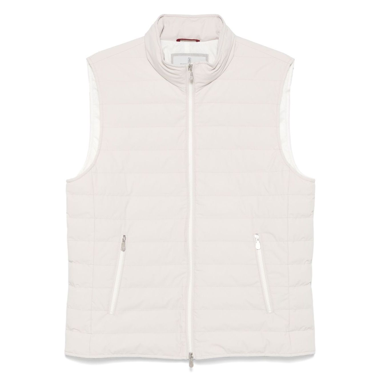 Brunello Cucinelli High-neck waistcoat Vests