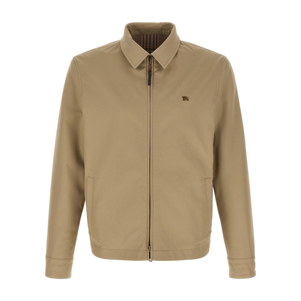 Burberry Beige Wool Shell Jacket