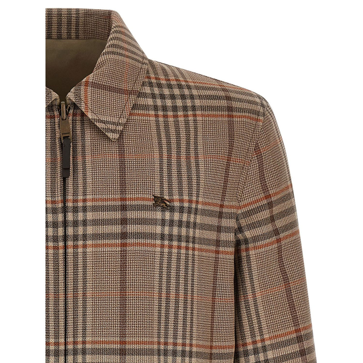 Burberry Beige Wool Shell Jacket