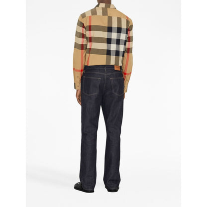 Burberry Check cotton shirt Shirts