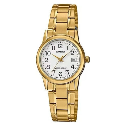 CASIO COLLECTION Mod. LADY DATE. GOLD - WHITE