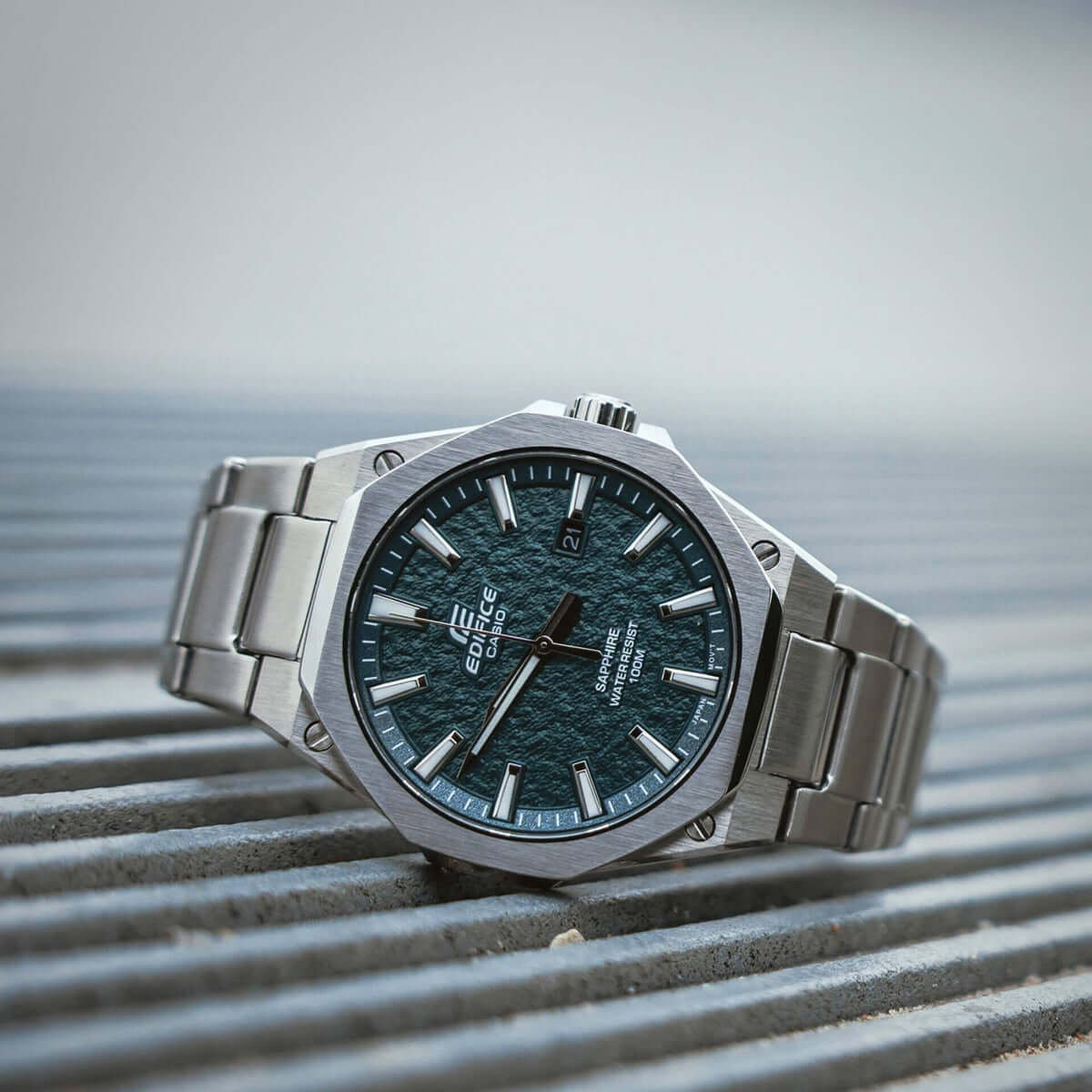 CASIO EDIFICE Mod. CLASSIC SLIM - PETROL BLUE