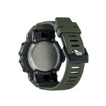 Back view of CASIO G-SHOCK Mod. G-SQUAD Bluetooth URBAN UTILITY SERIE wristwatch with resin strap and stainless steel case.