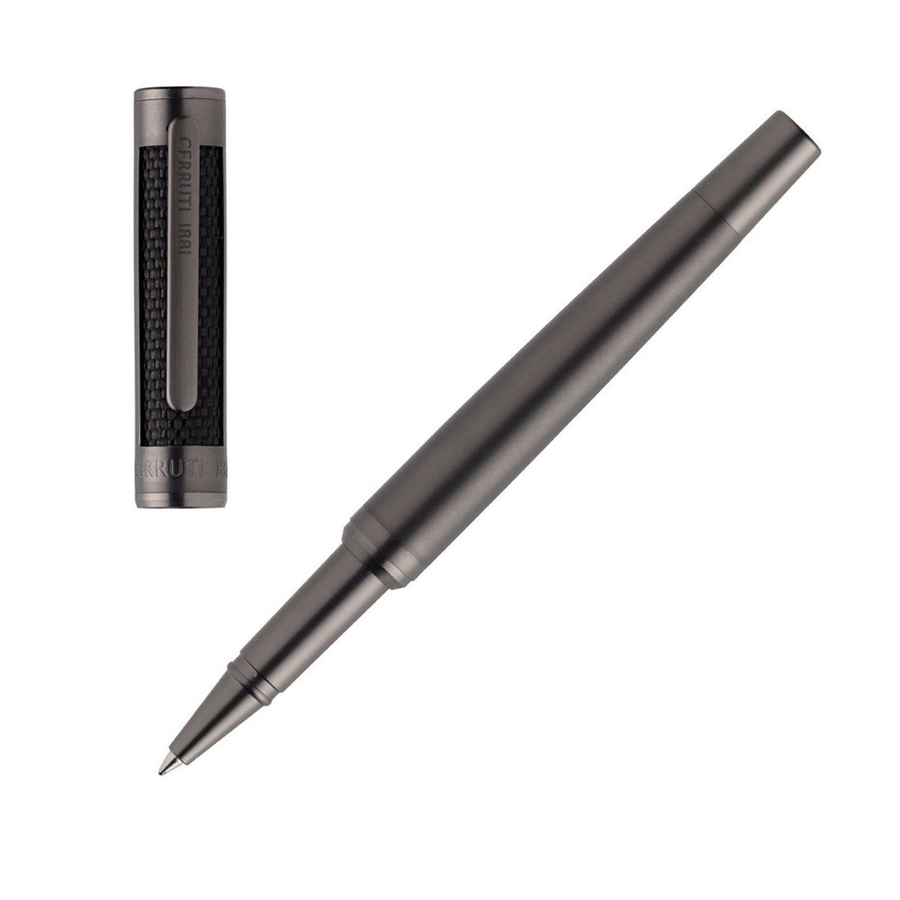 CERRUTI WRITING FASHION ACCESSORIES Mod. NSS0115A luxury pen with detachable cap, elegant design