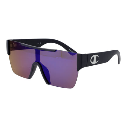 CHAMPION MOD. CUW5233 139C02 - Gent's stylish sunglasses with purple tint and iconic logo. Ideal for modern fashion.