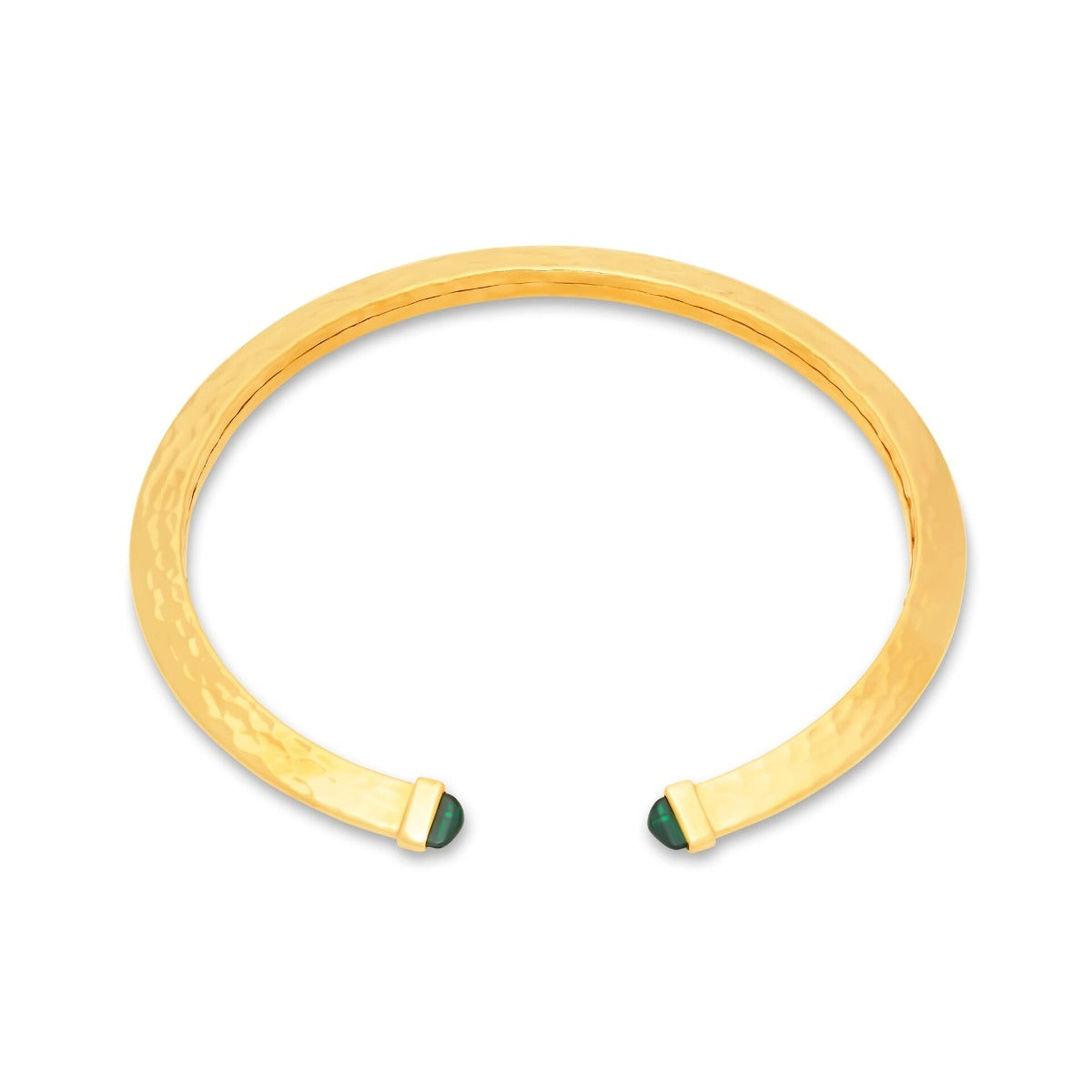 Gold bracelet with green accents, similar in style to COLLANE RASPINI MOD. 12299
