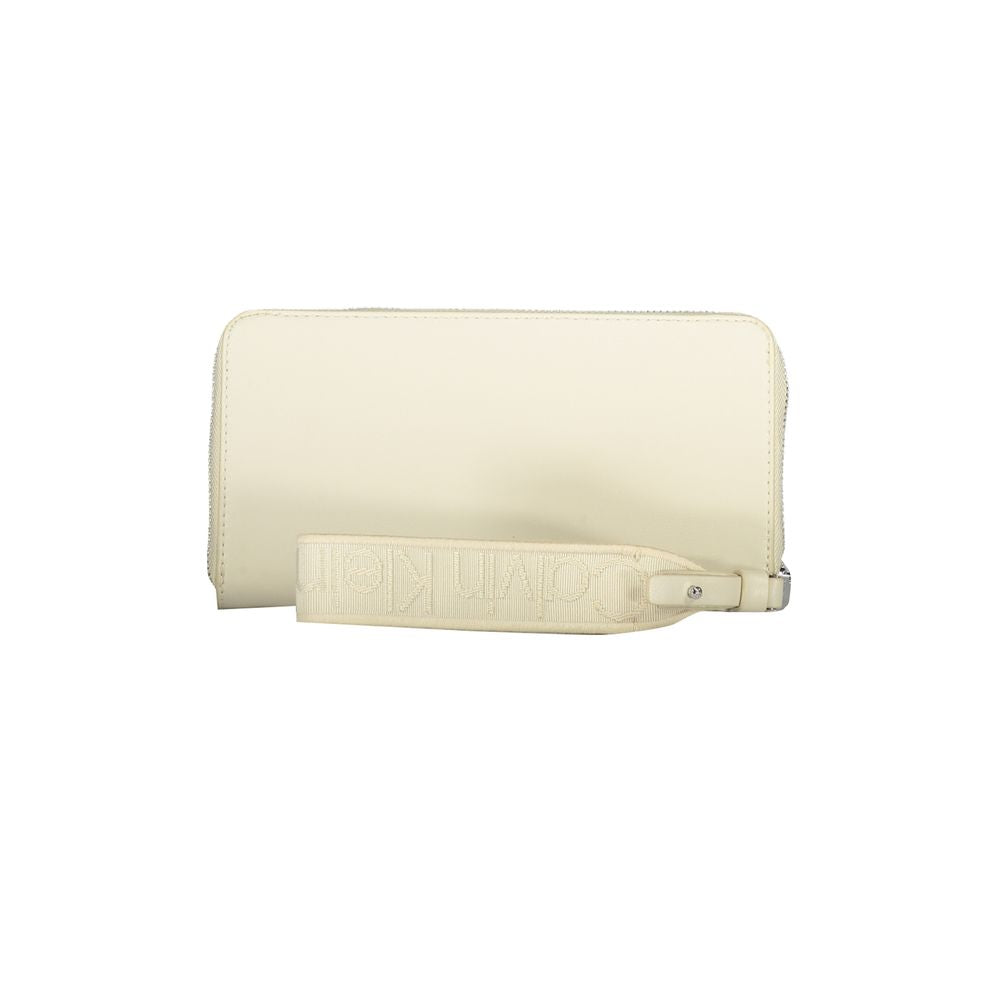 Calvin Klein Beige Polyurethane Women Wallet