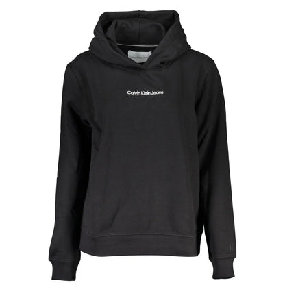 Calvin Klein Black Cotton Women's Sweatshirt