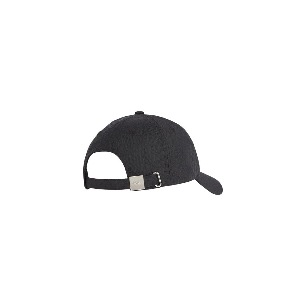 Calvin Klein Black Recycled Polyester Cap (Baseball Hat)