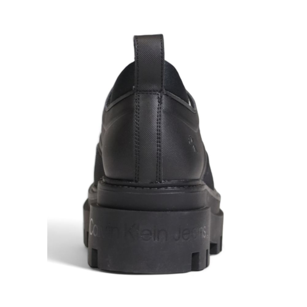 Calvin Klein Jeans Black Polyethylene Platform Pumps