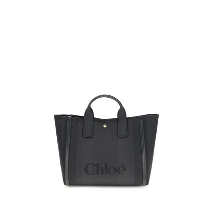 Chloé Black Cotton Handbag