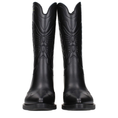 Christian Dior Black Cotton Boots