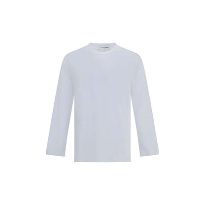 Comme Des Garçons White Cotton Long Sleeve T-Shirt