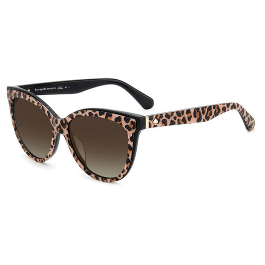 Stylish KATE SPADE MOD. DAESHA_S sunglasses for ladies in acetate with chic leopard print design.