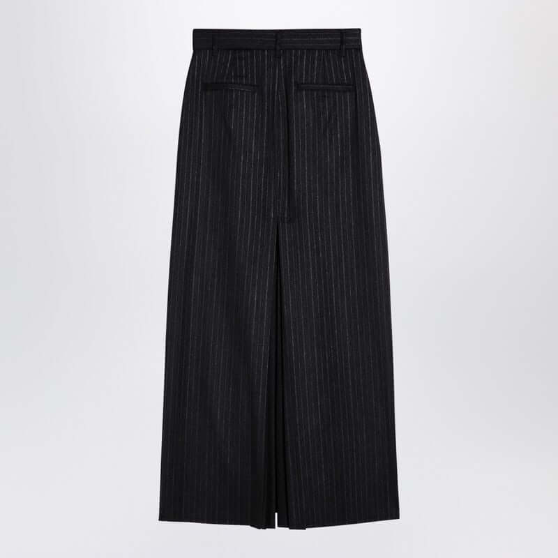 DEPARTMENT 5 Grey pinstripe wool-blend skirt DG0372TS0167/P_DEPAR-927_102
