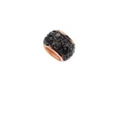 Unisex gold charm DODO Mod. DUB6001RONDEDBX9R Gold 9kt with intricate design, suitable for bracelets and jewellery collections.
