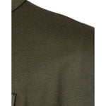 Dolce & Gabbana Army Green DG Love Cotton Crew Neck T-shirt
