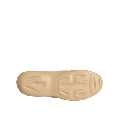 Dolce & Gabbana Beige Rubber Slides Low Top Sneakers Shoes