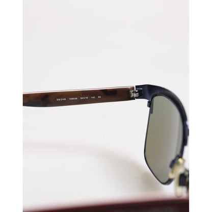 Dolce & Gabbana Black Acetate Square Polarized DG4287F Eyewear Sunglasses