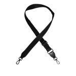 Dolce & Gabbana Black Solid Polyester Bag Handle Shoulder Strap