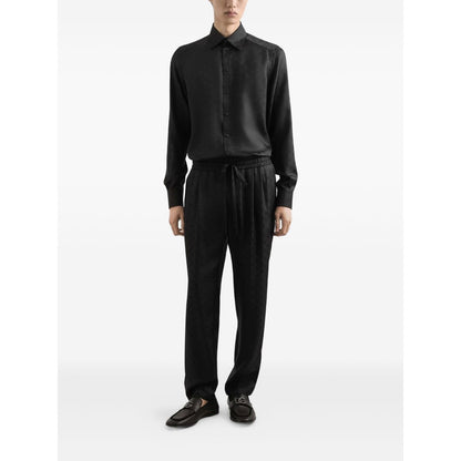 Dolce & Gabbana DG logo martini jacquard shirt Shirts