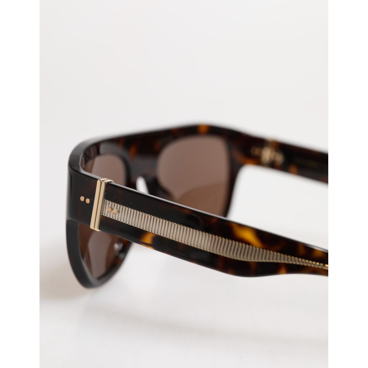 Dolce & Gabbana Dark Brown Havana DG4398F Square Frame Eyewear Sunglasses