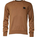 Dolce & Gabbana Brown Logo Plaque Crew Neck Pullover Sweater TSH87583-48