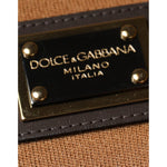 Dolce & Gabbana Brown Logo Plaque Crew Neck Pullover Sweater TSH87583-48