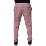 Dolce & Gabbana Pink Cotton Stretch Chino Pants PAN75201-48