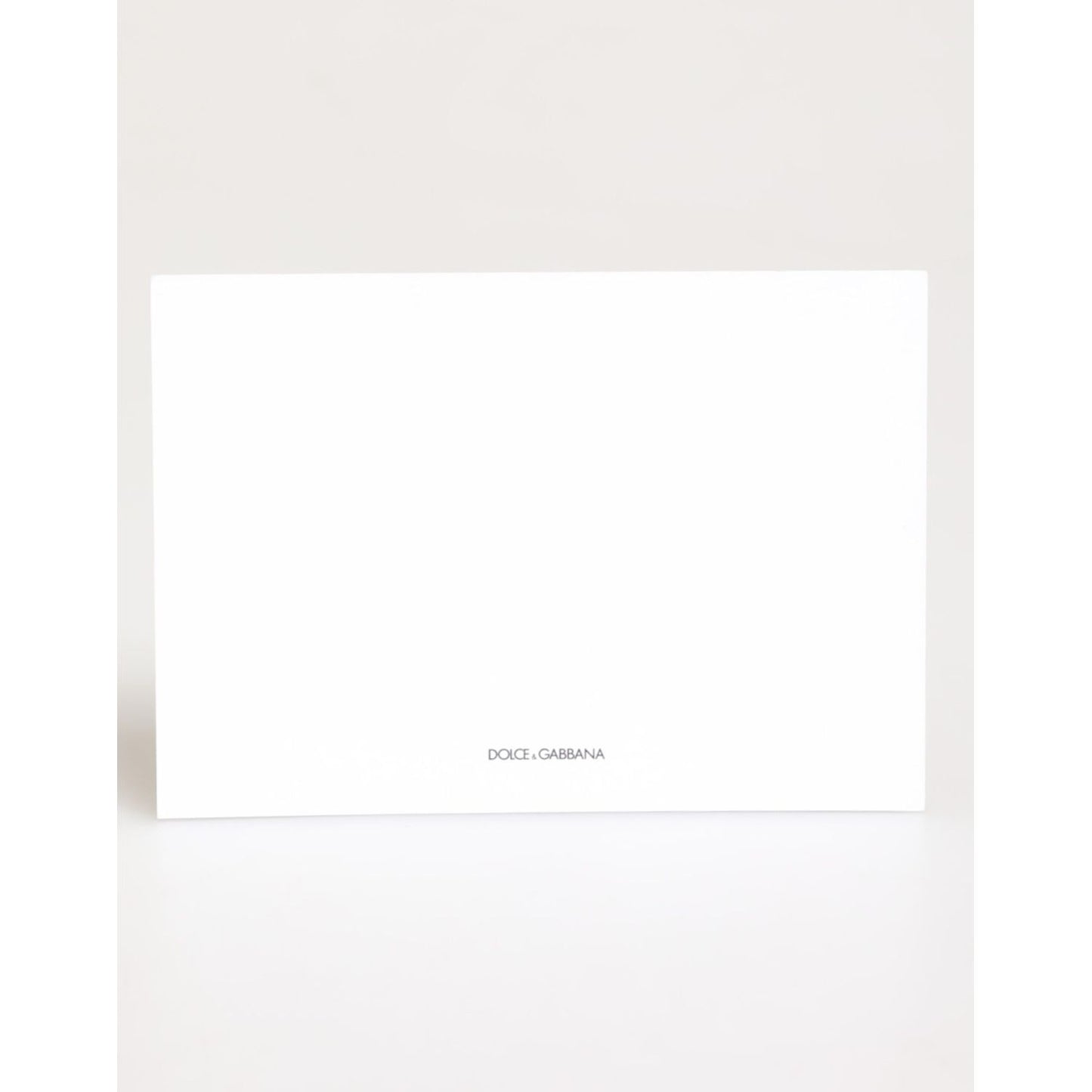 Dolce & Gabbana Multicolor Leopard Print Envelope Paper Post Card Holder