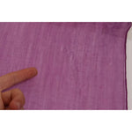 Dolce & Gabbana Purple Solid Cashmere Silk Shawl Wrap Scarf