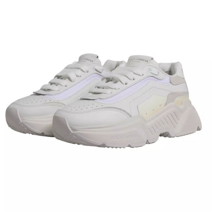 Dolce & Gabbana White Daymaster Low Top Mens Sneakers