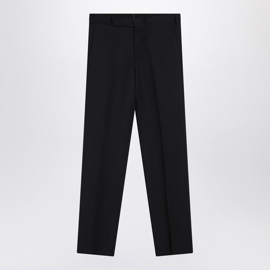 Lardini Navy blue wool pants