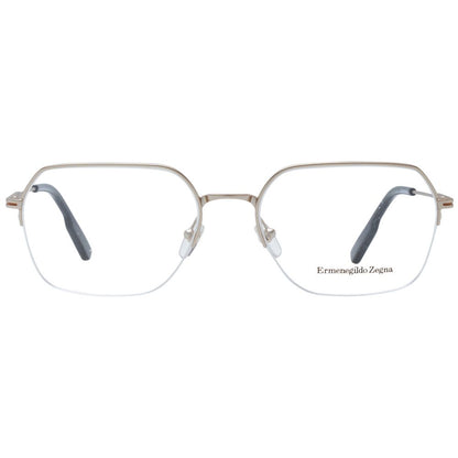 Ermenegildo Zegna Silver Metal Glasses (Frames)