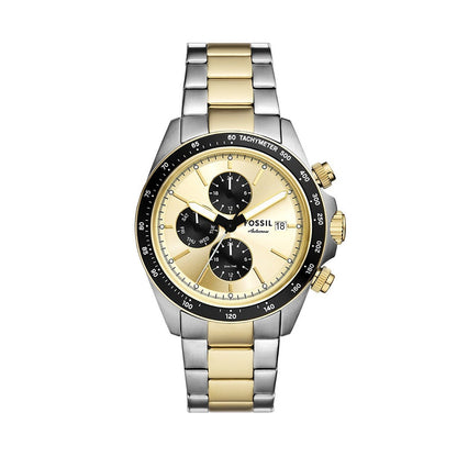 FOSSIL WATCHES Mod. FS6126 in gold and silver with chronograph display.