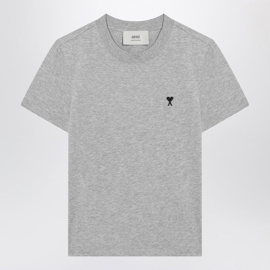 Ami Paris Ami De Coeur grey t-shirt