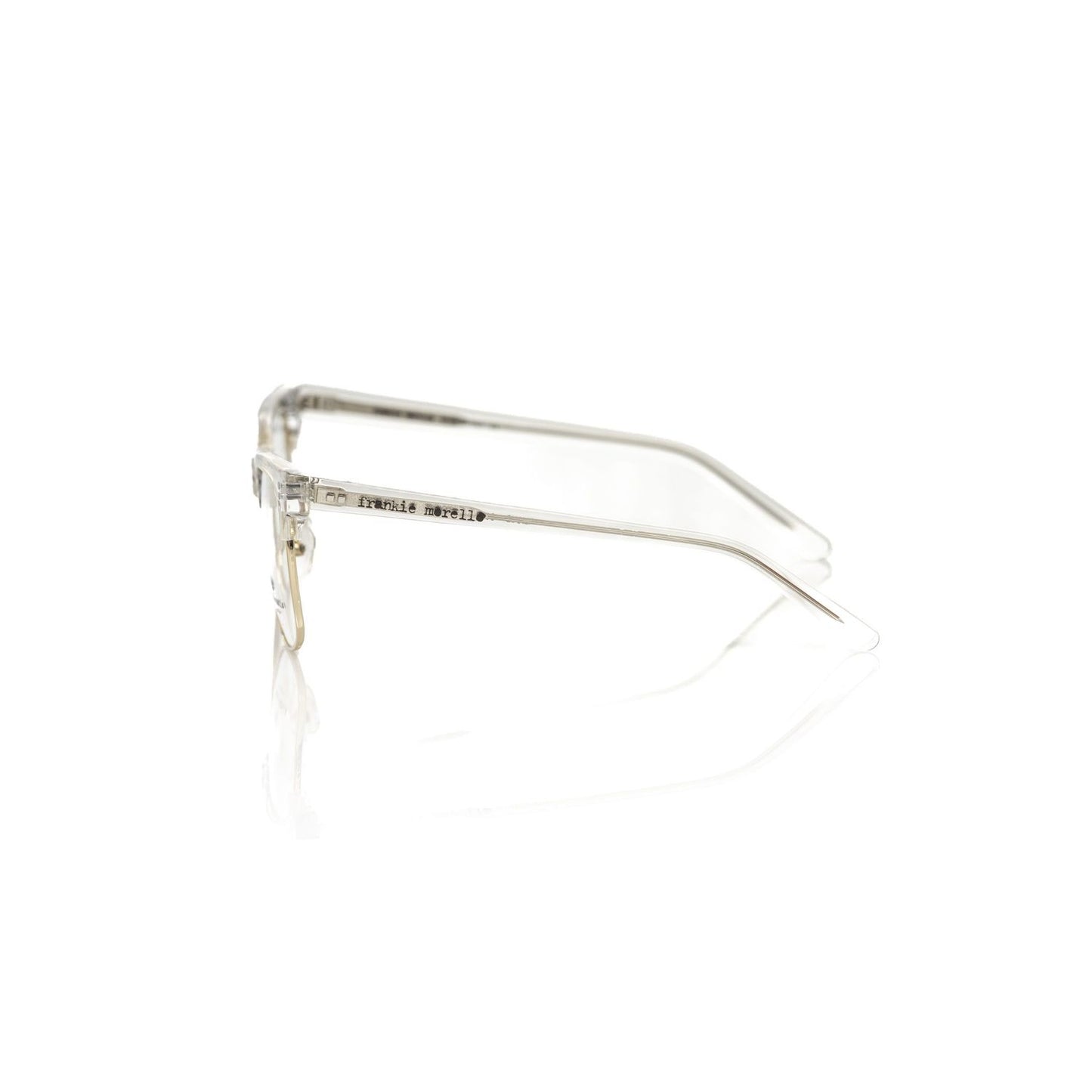 Frankie Morello Gold Metallic Fiber Men Frame