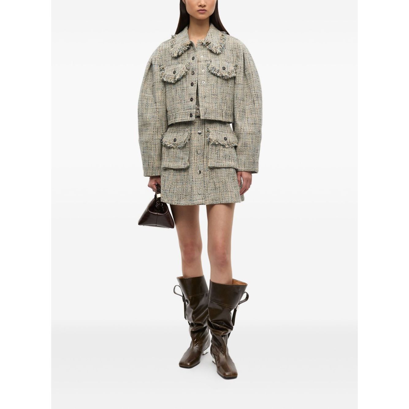 GANNI Jackets Beige Jackets