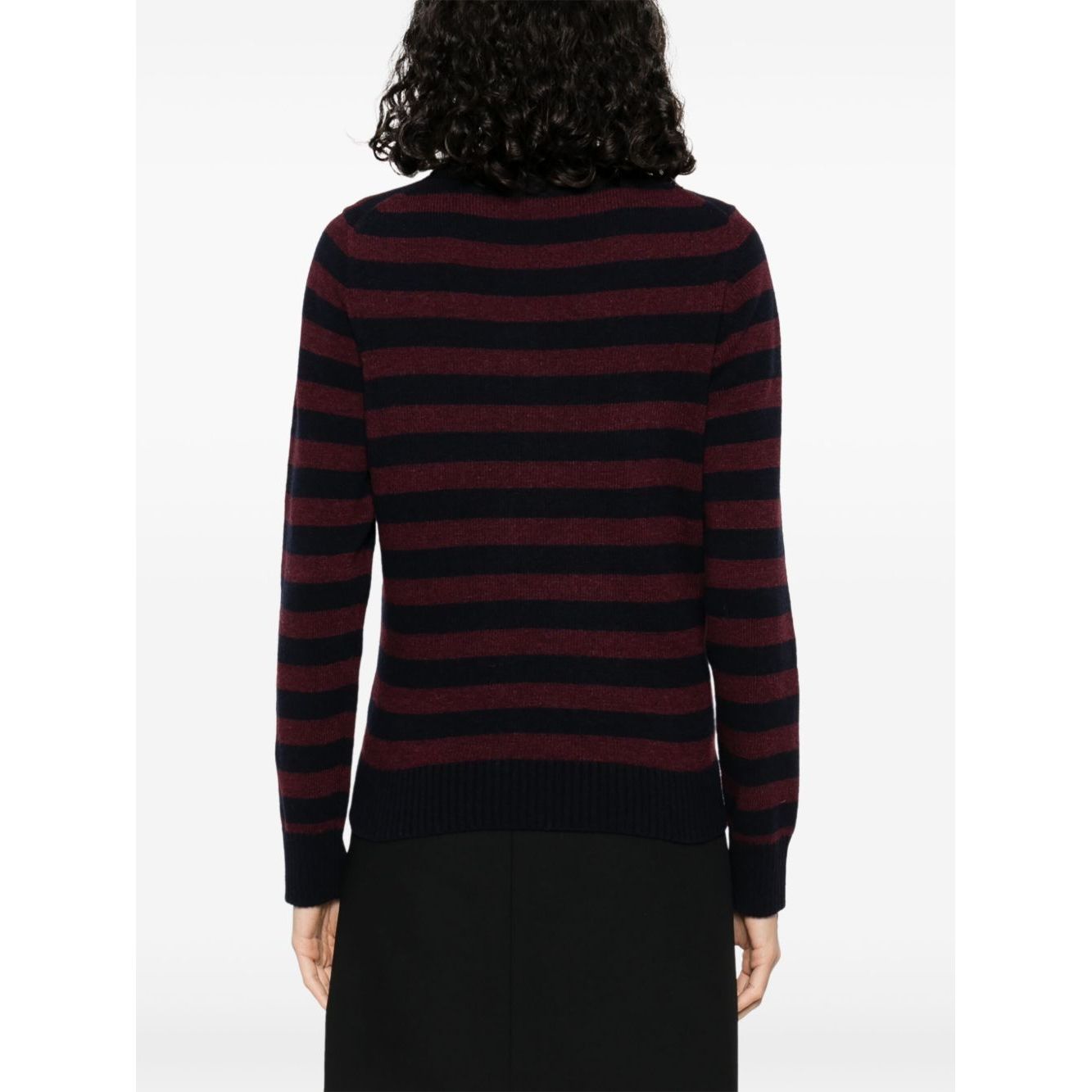 GANNI Sweaters Bordeaux Topwear