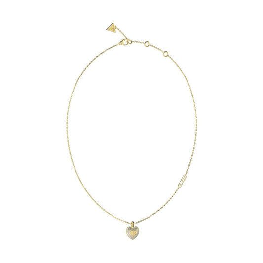GUESS JEWELS JEWELRY Mod. JUBN04030JWYGT-U gold heart pendant necklace