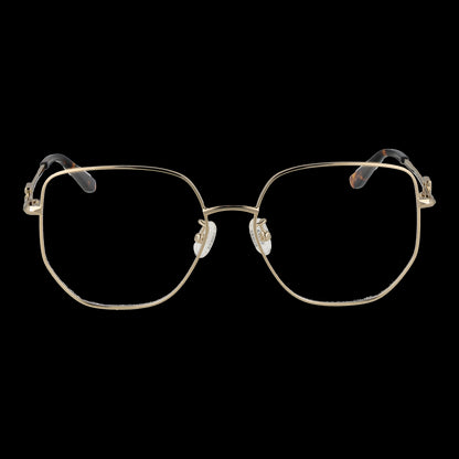 GUESS MOD. GU2989-D 55032 ladies' eyeglasses with gold frame and clear lenses for stylish look