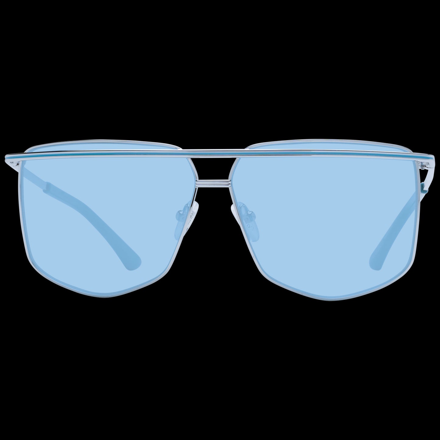 Alt Tag: GUESS MOD. GU7851 6310V women's sunglasses with blue lenses, stylish eyewear for ladies.